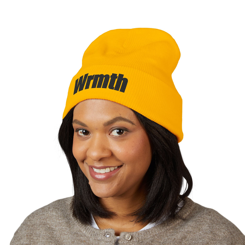 Embroidered Warmth Beanie