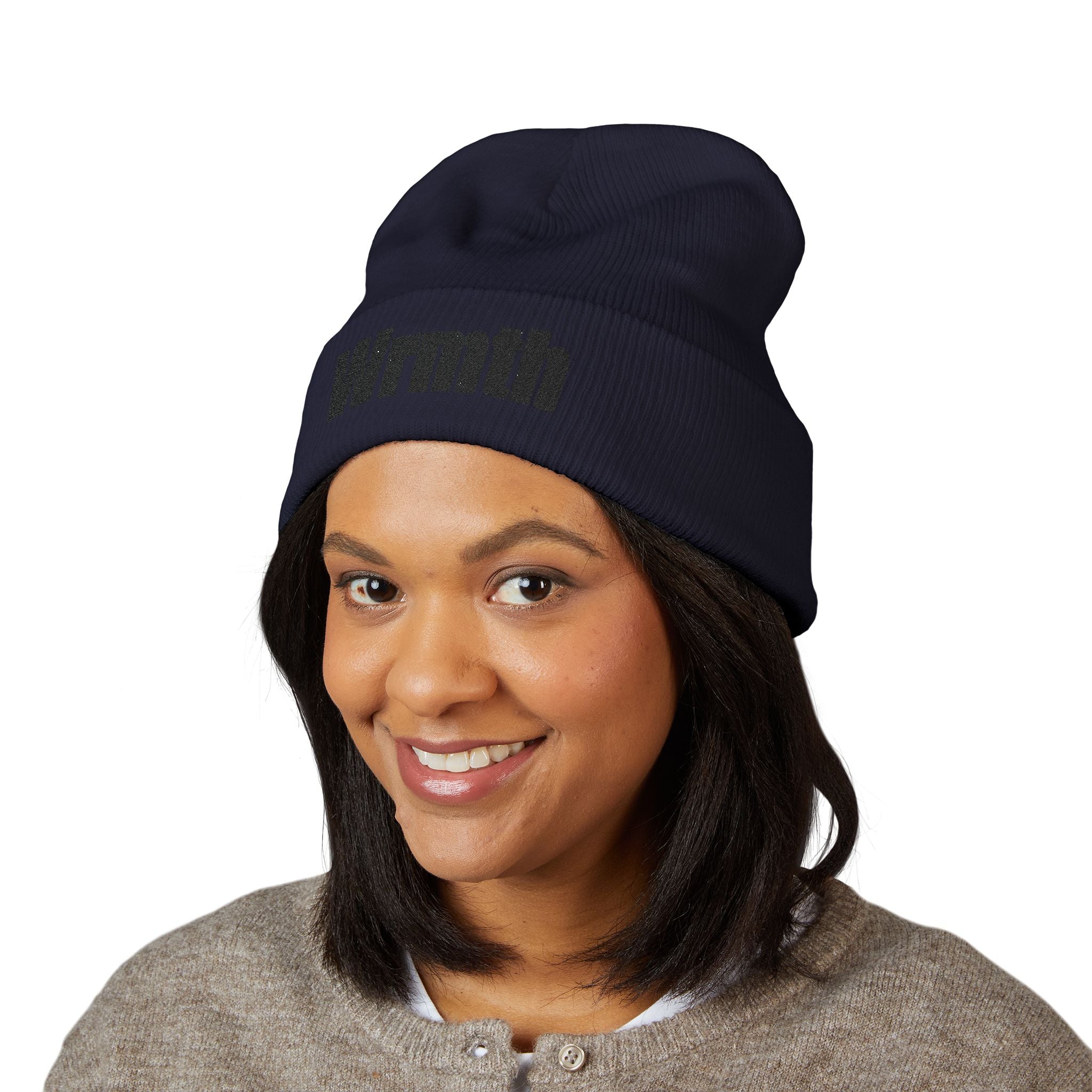 Embroidered Warmth Beanie