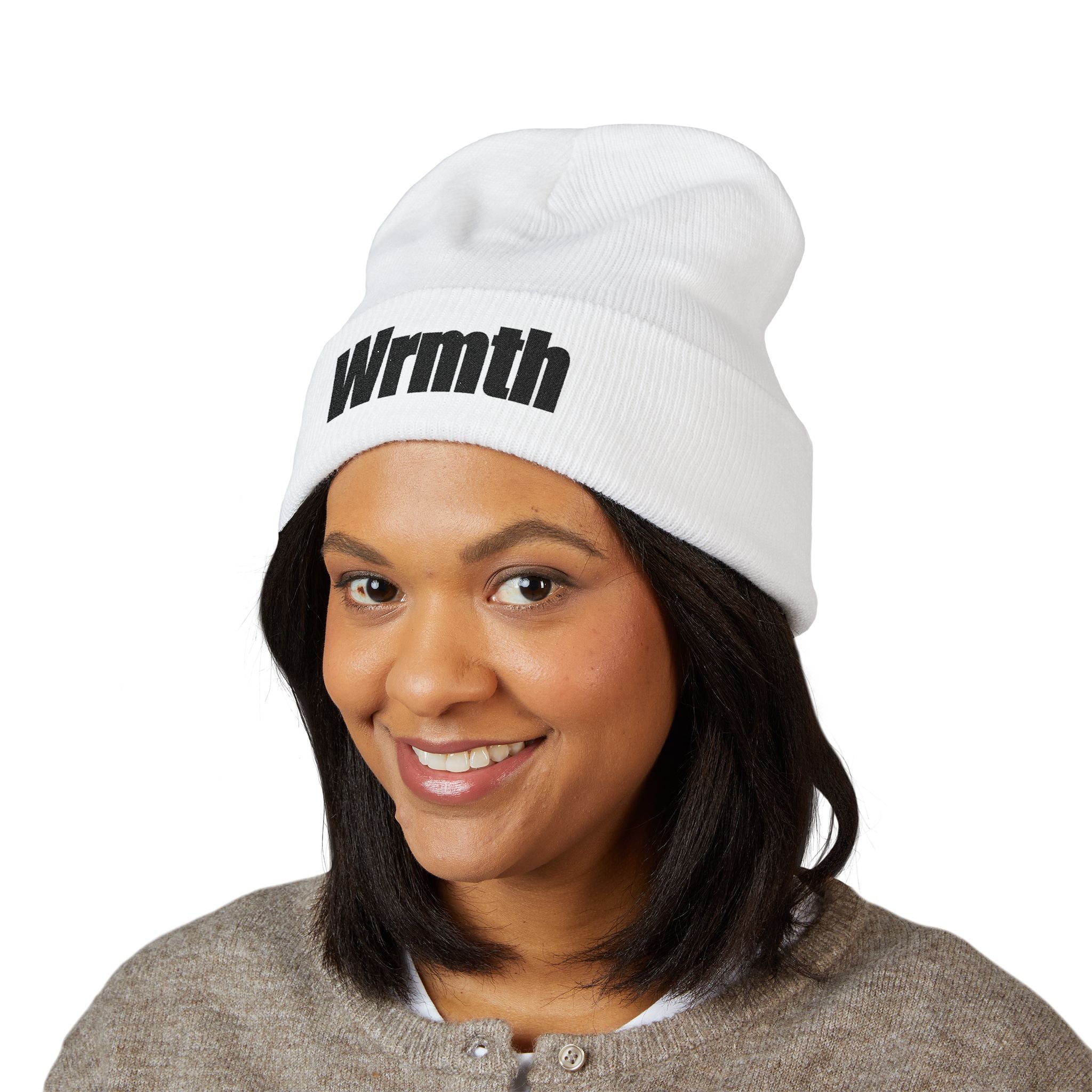 Embroidered Warmth Beanie
