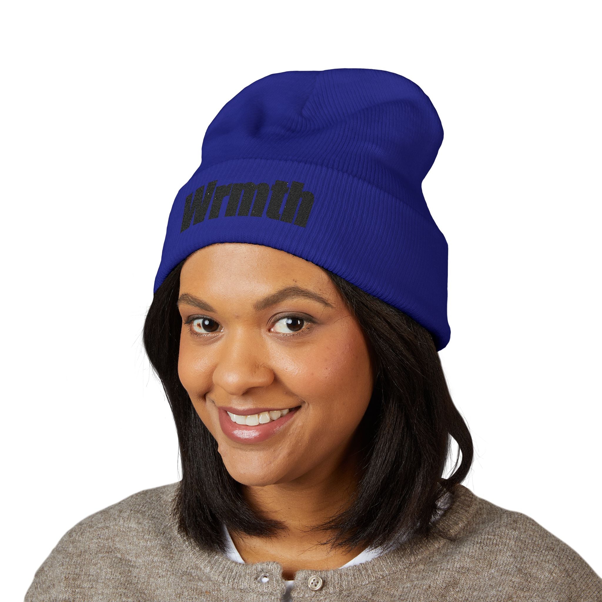 Embroidered Warmth Beanie