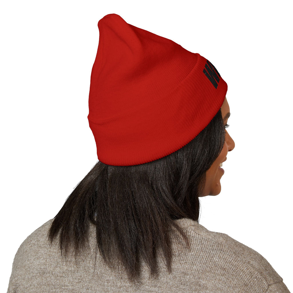 Embroidered Warmth Beanie